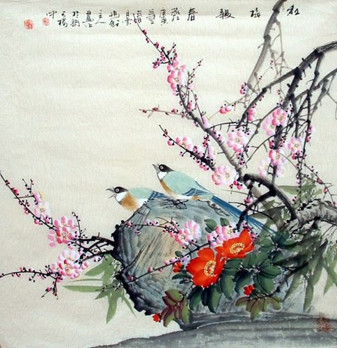 Plum Blossom,66cm x 66cm(26〃 x 26〃),2327001-z