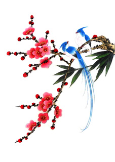 Chinese Plum Blossom Painting,30cm x 40cm,2336003-x