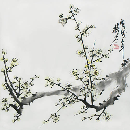 Plum Blossom,50cm x 50cm(19〃 x 19〃),ms21139016-z