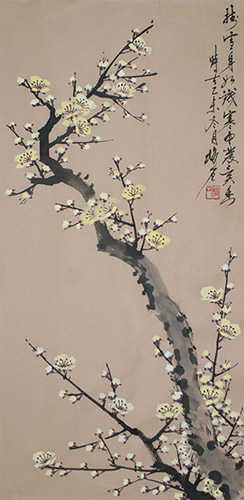 Plum Blossom,34cm x 69cm(13〃 x 27〃),ms21139027-z