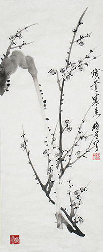 Plum Blossom,69cm x 28cm(27〃 x 11〃),ms21139068-z