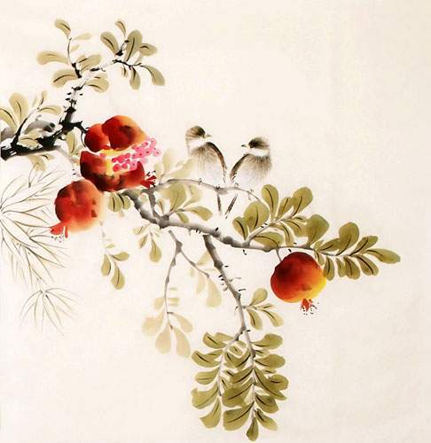 Pomegranate,50cm x 50cm(19〃 x 19〃),2340098-z