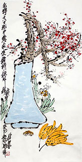 Chinese Qing Gong Painting,50cm x 100cm,2371033-x