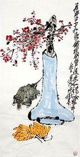 Chinese Qing Gong Painting,50cm x 100cm,2371037-x