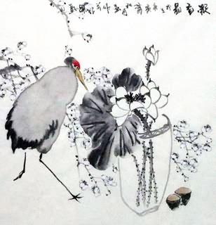 Chinese Qing Gong Painting,69cm x 69cm,2422019-x