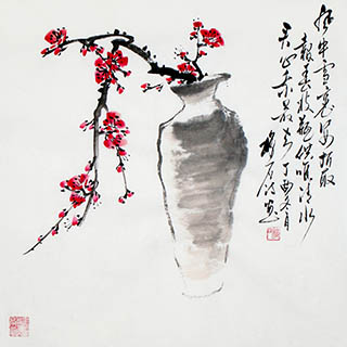 Chinese Qing Gong Painting,50cm x 50cm,ms21139070-x