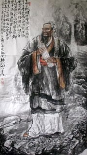 Chinese Sages Painting,80cm x 180cm,3447015-x