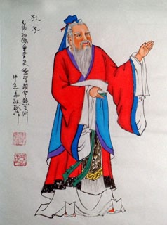 Chinese Sages Painting,34cm x 46cm,3519072-x