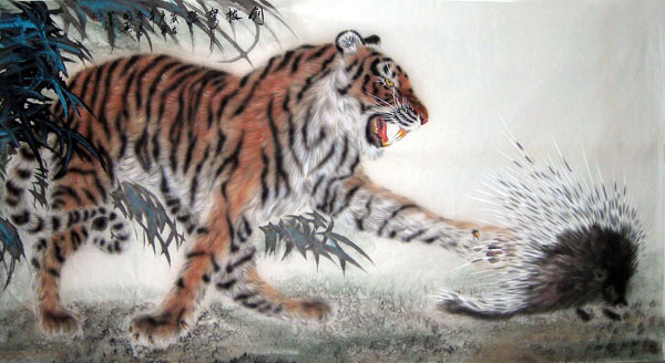 Tiger,97cm x 180cm(38〃 x 70〃),4514003-z