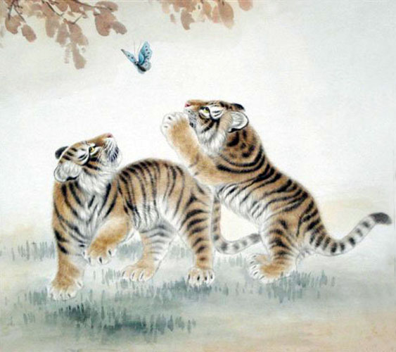 Tiger,69cm x 69cm(27〃 x 27〃),4521010-z