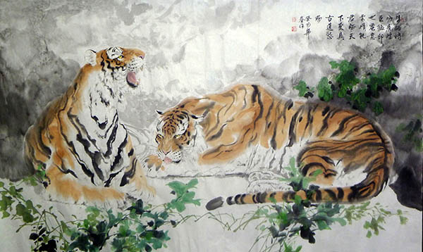 Tiger,120cm x 200cm(47〃 x 79〃),4695122-z