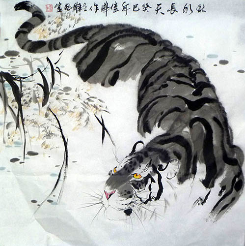 Tiger,69cm x 69cm(27〃 x 27〃),4695123-z
