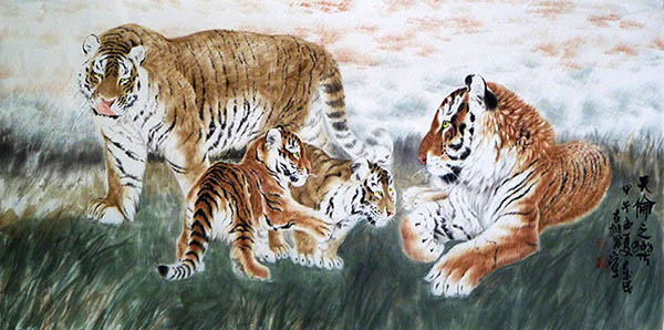 Tiger,68cm x 136cm(27〃 x 54〃),4695125-z