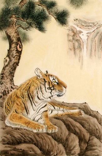 Tiger,69cm x 46cm(27〃 x 18〃),4697001-z