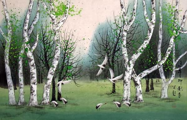 Trees,46cm x 70cm(18〃 x 27〃),1528003-z
