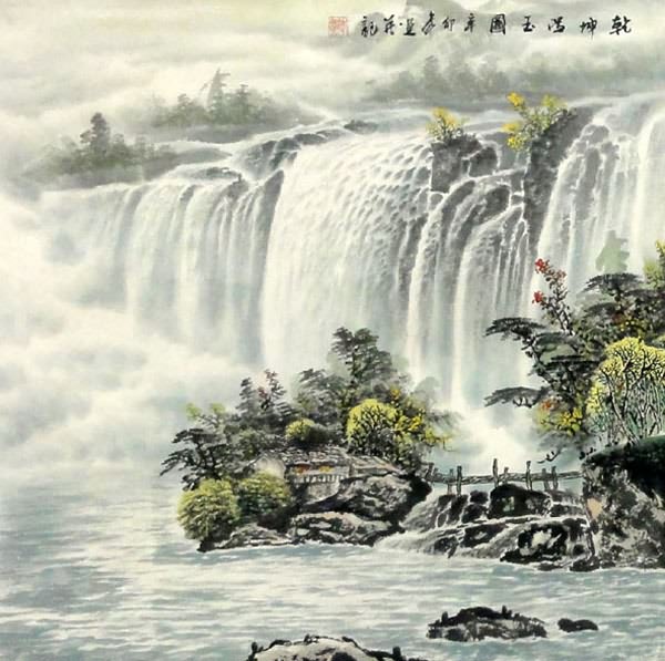 Waterfall,66cm x 66cm(26〃 x 26〃),1033010-z