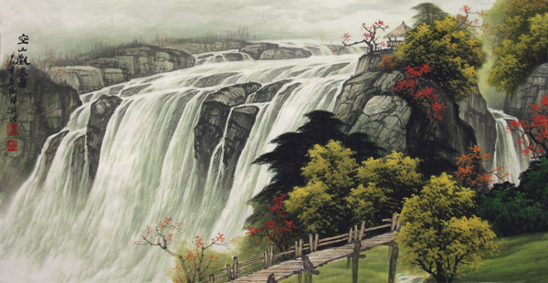 Waterfall,50cm x 100cm(19〃 x 39〃),1135035-z