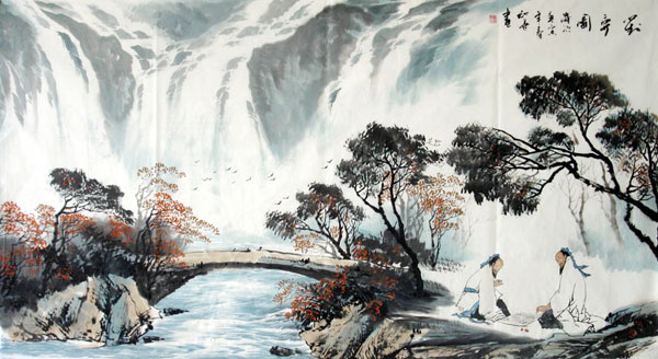 Waterfall,97cm x 180cm(38〃 x 70〃),1143002-z