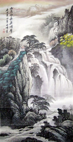 Waterfall,66cm x 136cm(26〃 x 53〃),1155002-z