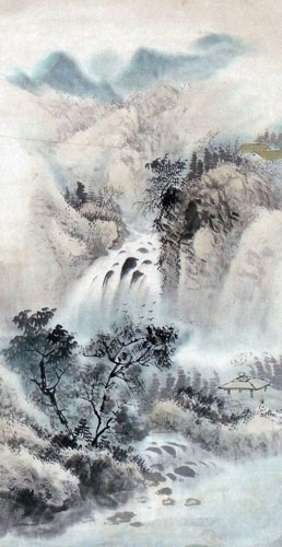 Waterfall,40cm x 80cm(16〃 x 31〃),1452023-z