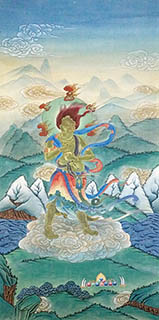 Chinese Zen Buddhism Painting,80cm x 190cm,3011024-x