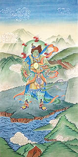Chinese Zen Buddhism Painting,80cm x 190cm,3011028-x