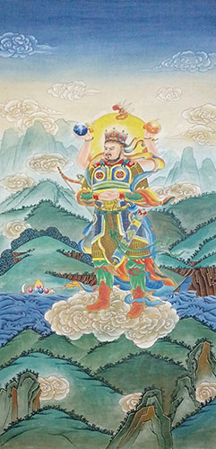 Zen Buddhism,80cm x 190cm(31〃 x 75〃),3011030-z