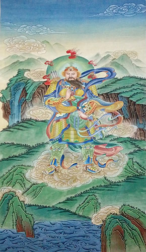 Zen Buddhism,80cm x 190cm(31〃 x 75〃),3011035-z