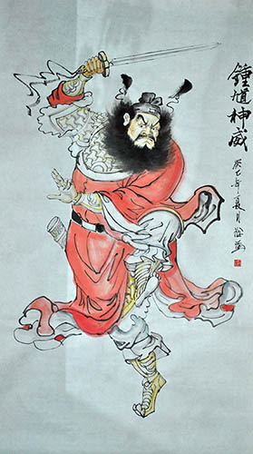 Zhong Kui,69cm x 138cm(27〃 x 54〃),ds31165005-z