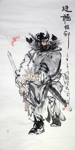 Zhong Kui,69cm x 138cm(27〃 x 54〃),lj31162003-z
